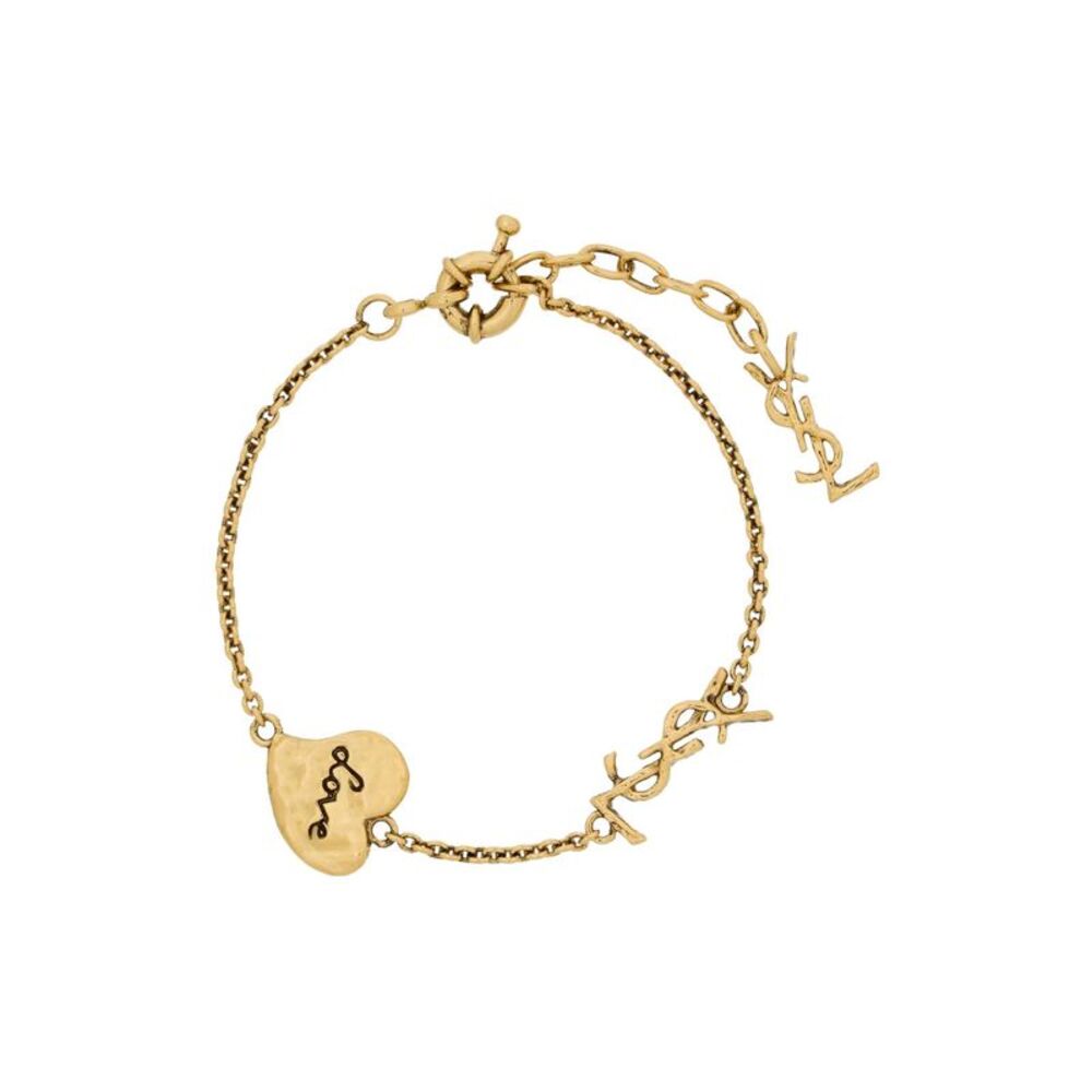 Saint Laurent Women Bracelet Charms Coeur Cassandre